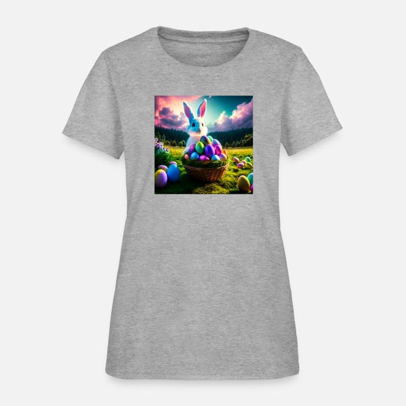 Easter Bunny Basket of Eggs