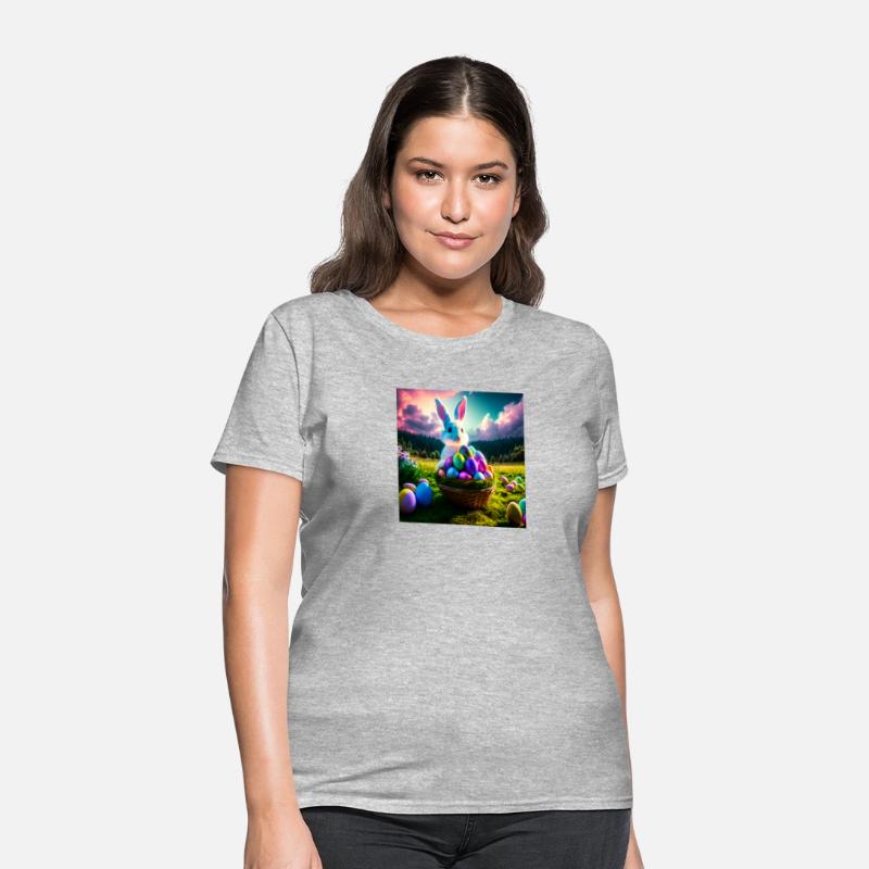 Easter Bunny Basket of Eggs