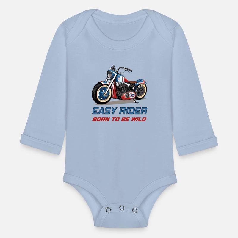 Easy Rider Motorcycle Chopper Stars and Stripes