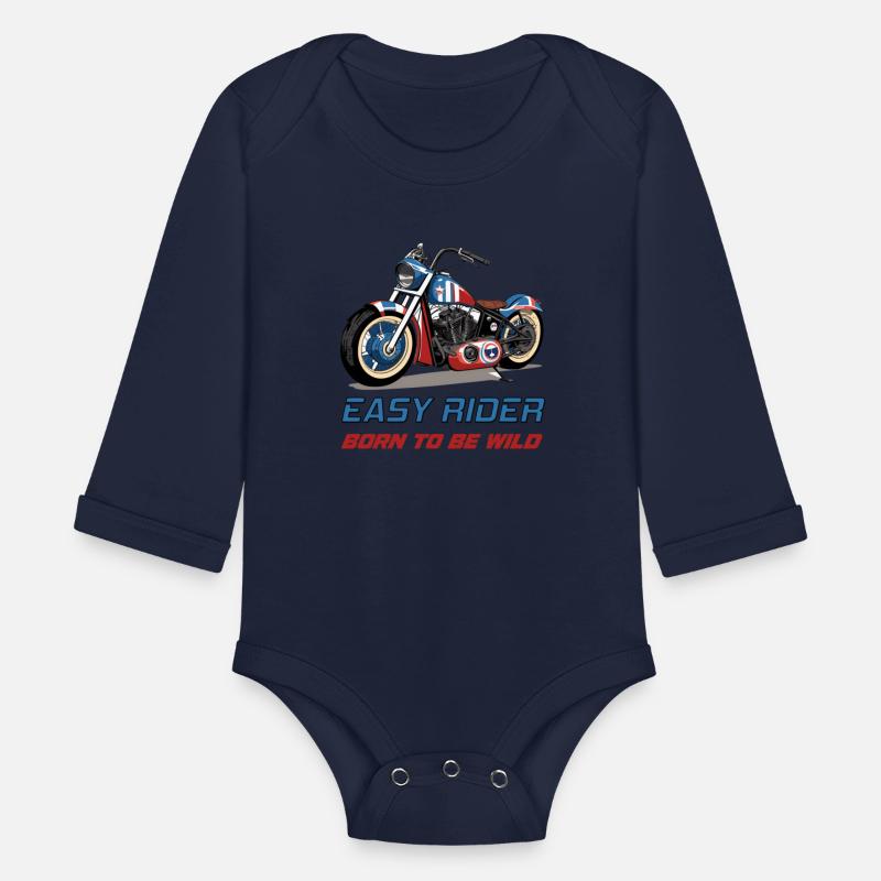 Easy Rider Motorcycle Chopper Stars and Stripes