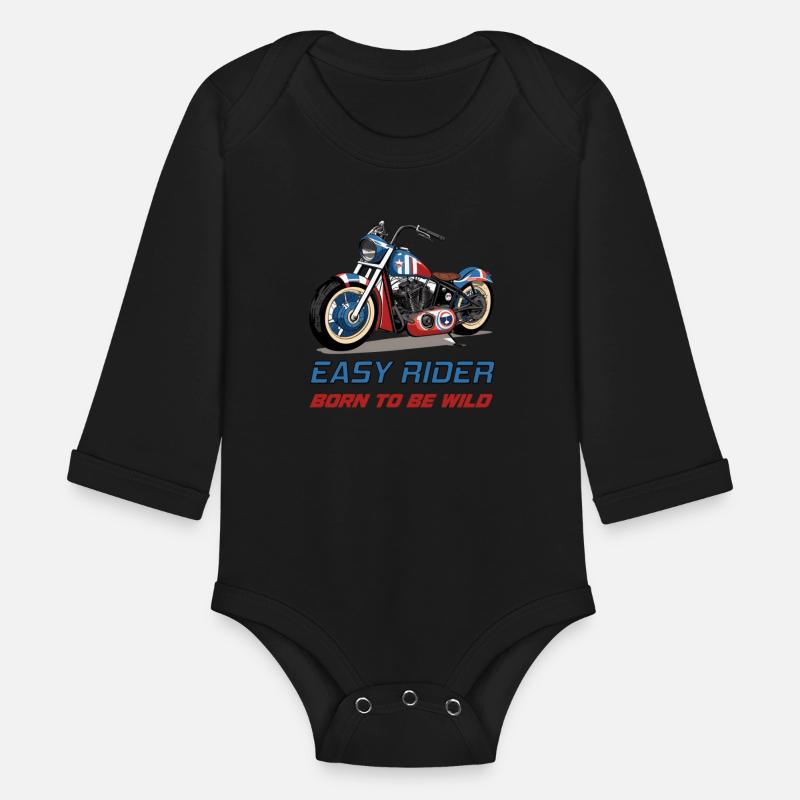 Easy Rider Motorcycle Chopper Stars and Stripes