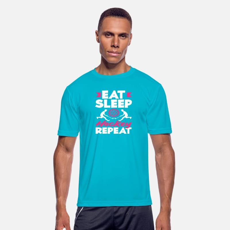 Eat Sleep Hockey Repeat Field Hockey Player