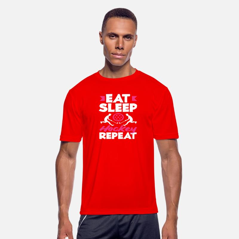 Eat Sleep Hockey Repeat Field Hockey Player
