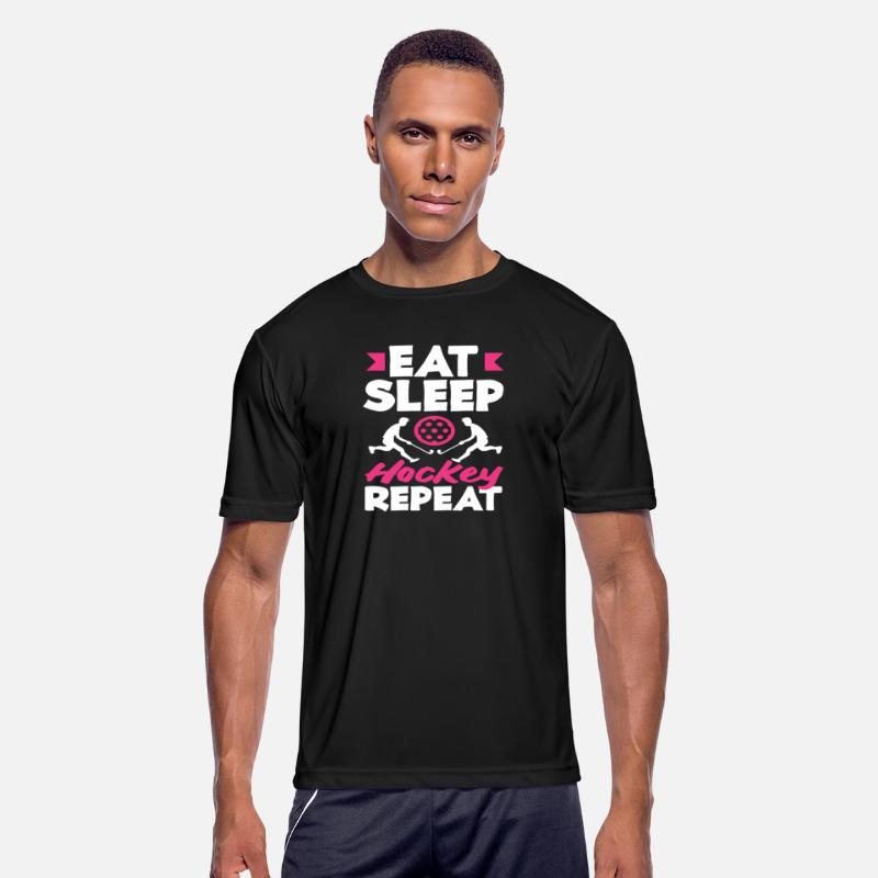 Eat Sleep Hockey Repeat Field Hockey Player