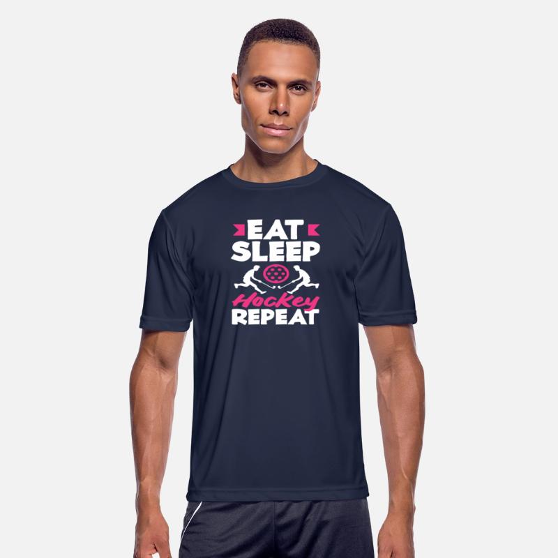 Eat Sleep Hockey Repeat Field Hockey Player