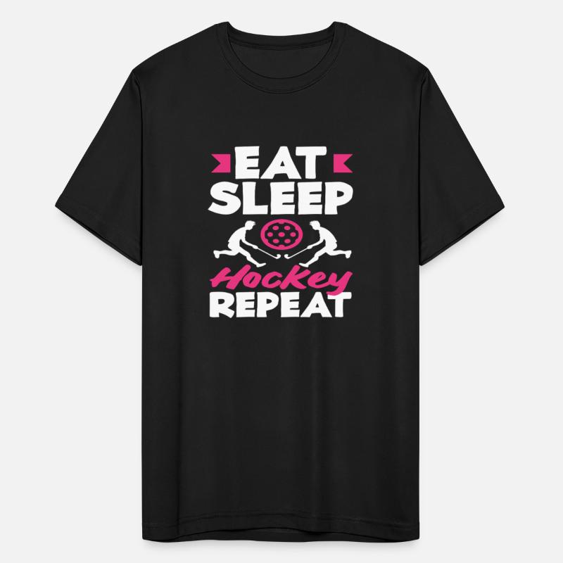 Eat Sleep Hockey Repeat Field Hockey Player