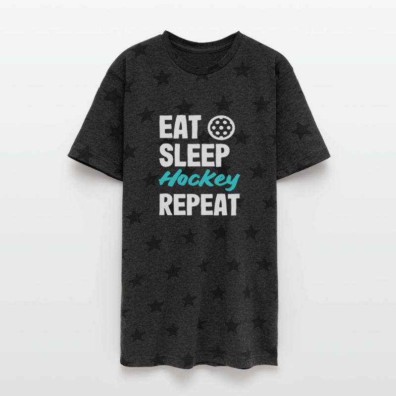 Eat Sleep Hockey Repeat Field Hockey Player