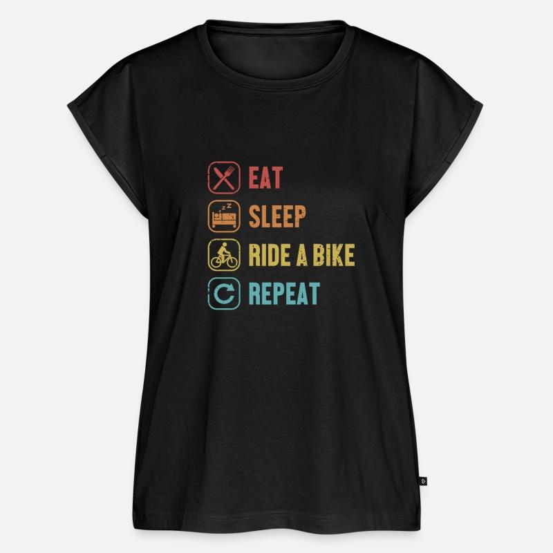 Eat Sleep Ride A Bike Repeat City Bike Cyclist