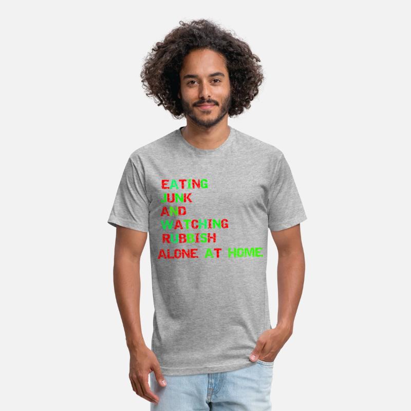 Eating junk and watching rubbish