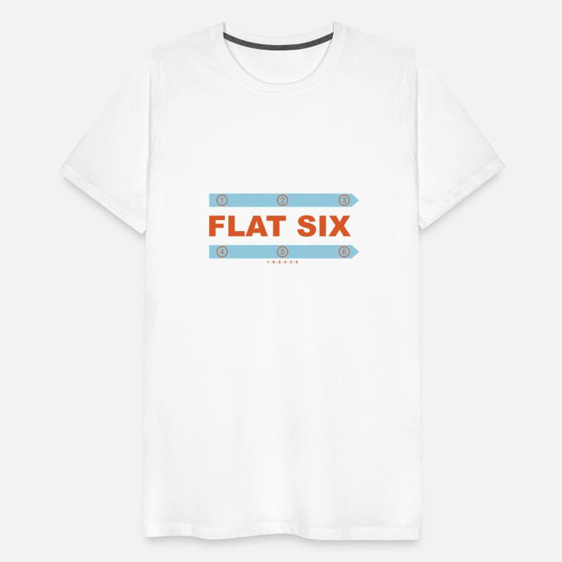 "FLAT SIX classic colors"