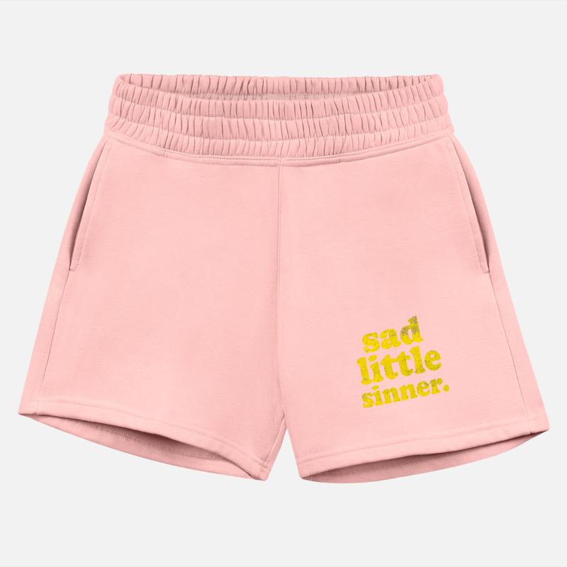 "Sad Little Sinner" – Vintage Grunge Text Art