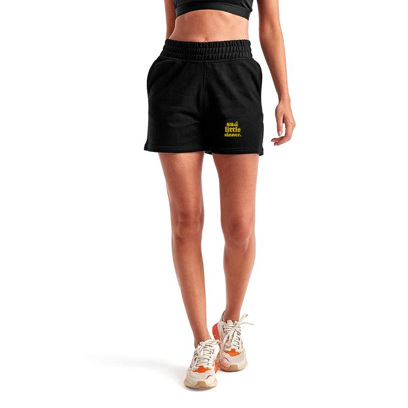 "Sad Little Sinner" – Vintage Grunge Text Art